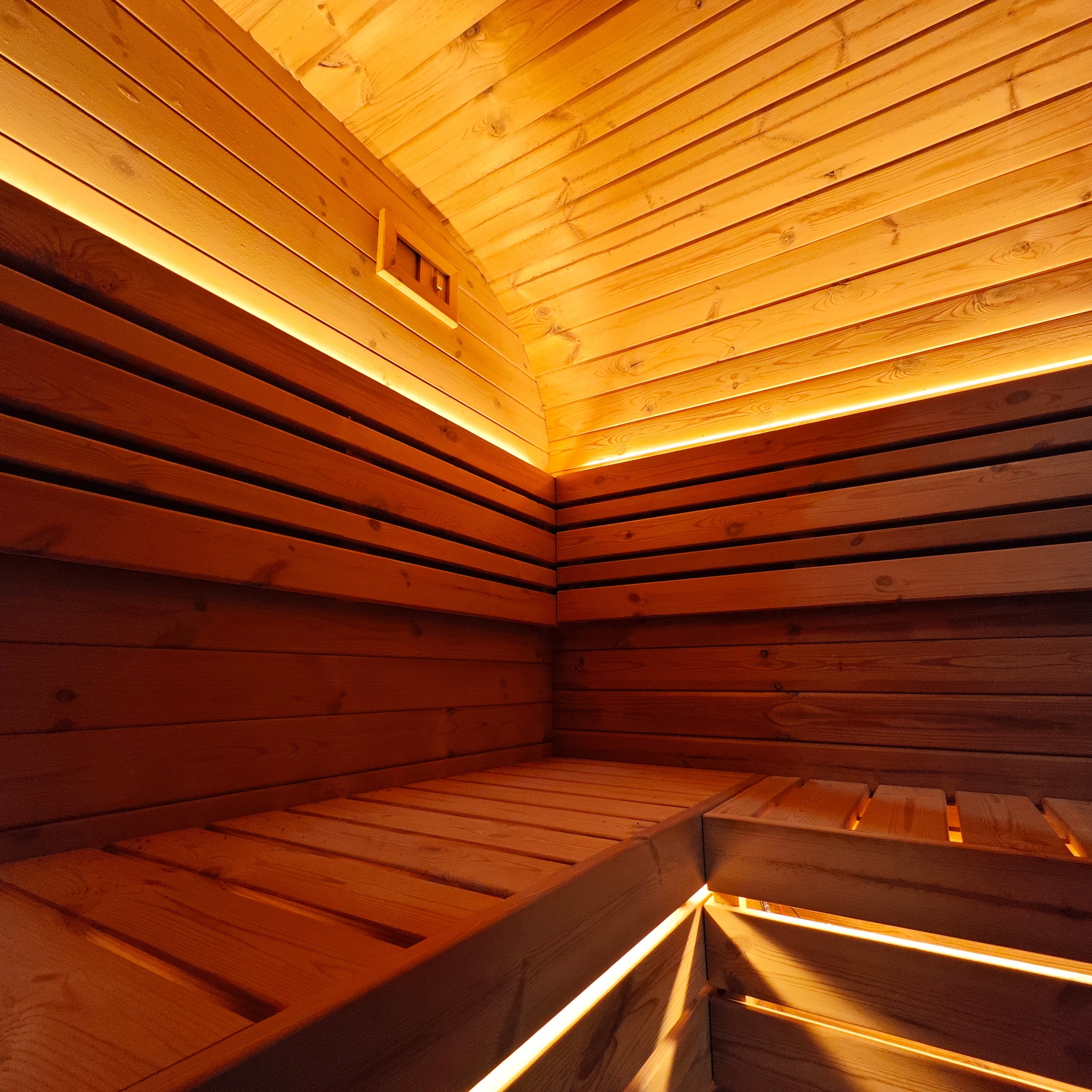 EPOCH 3 - 3 Person Outdoor Traditional Sauna