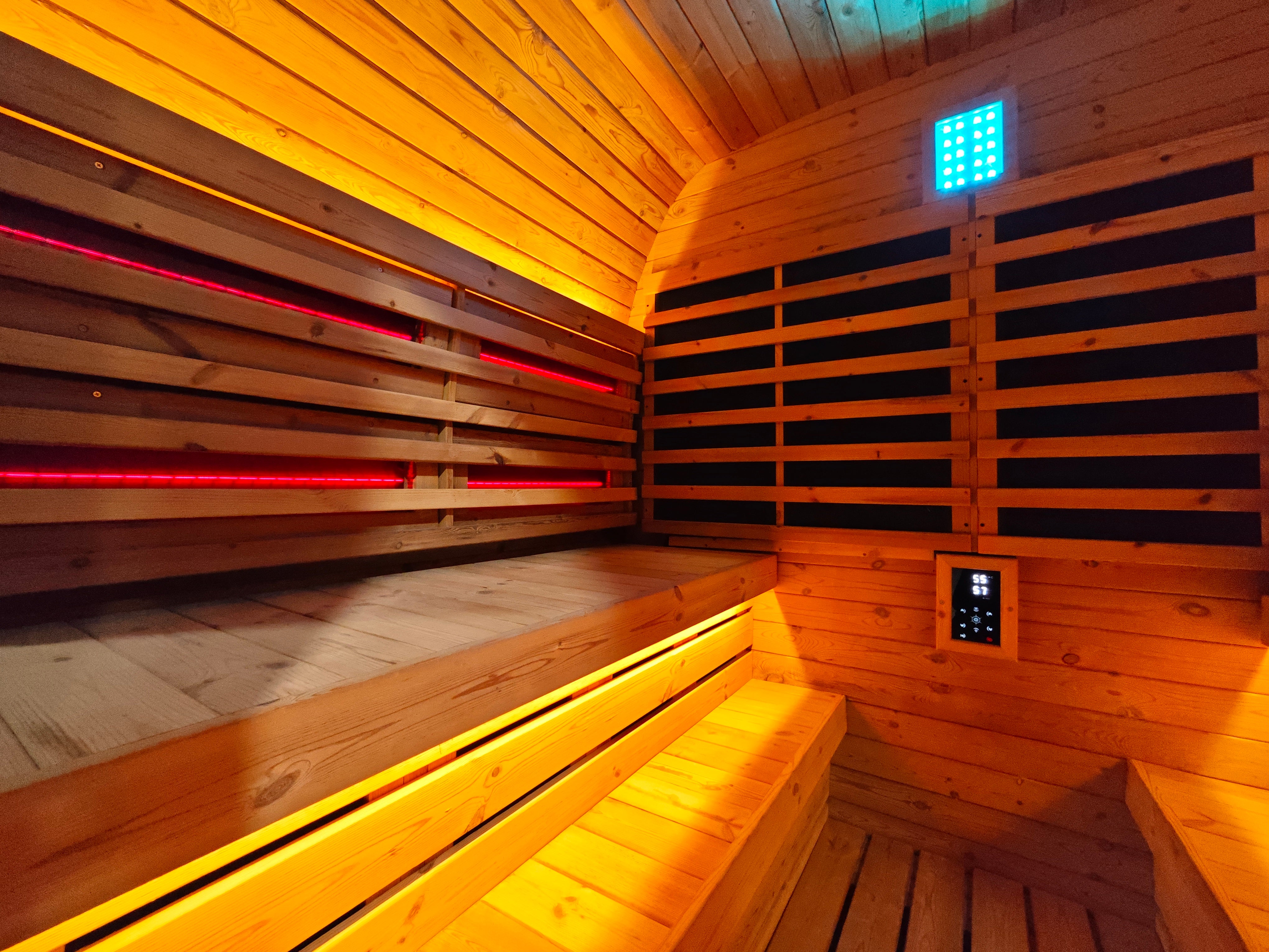 SPECTRA 8 - 8 PERSON OUTDOOR INFRARED SAUNA