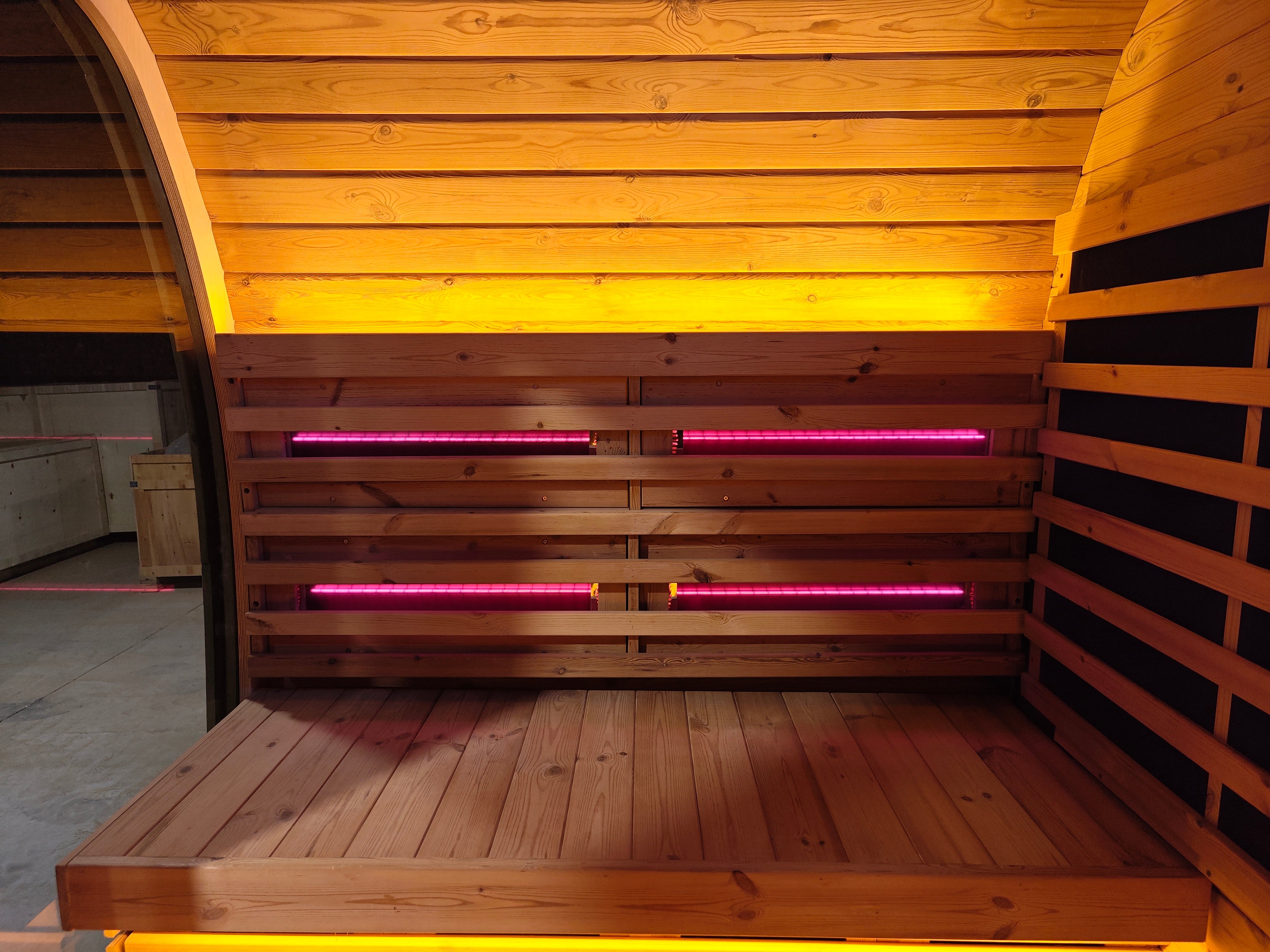SPECTRA 8 - 8 PERSON OUTDOOR INFRARED SAUNA