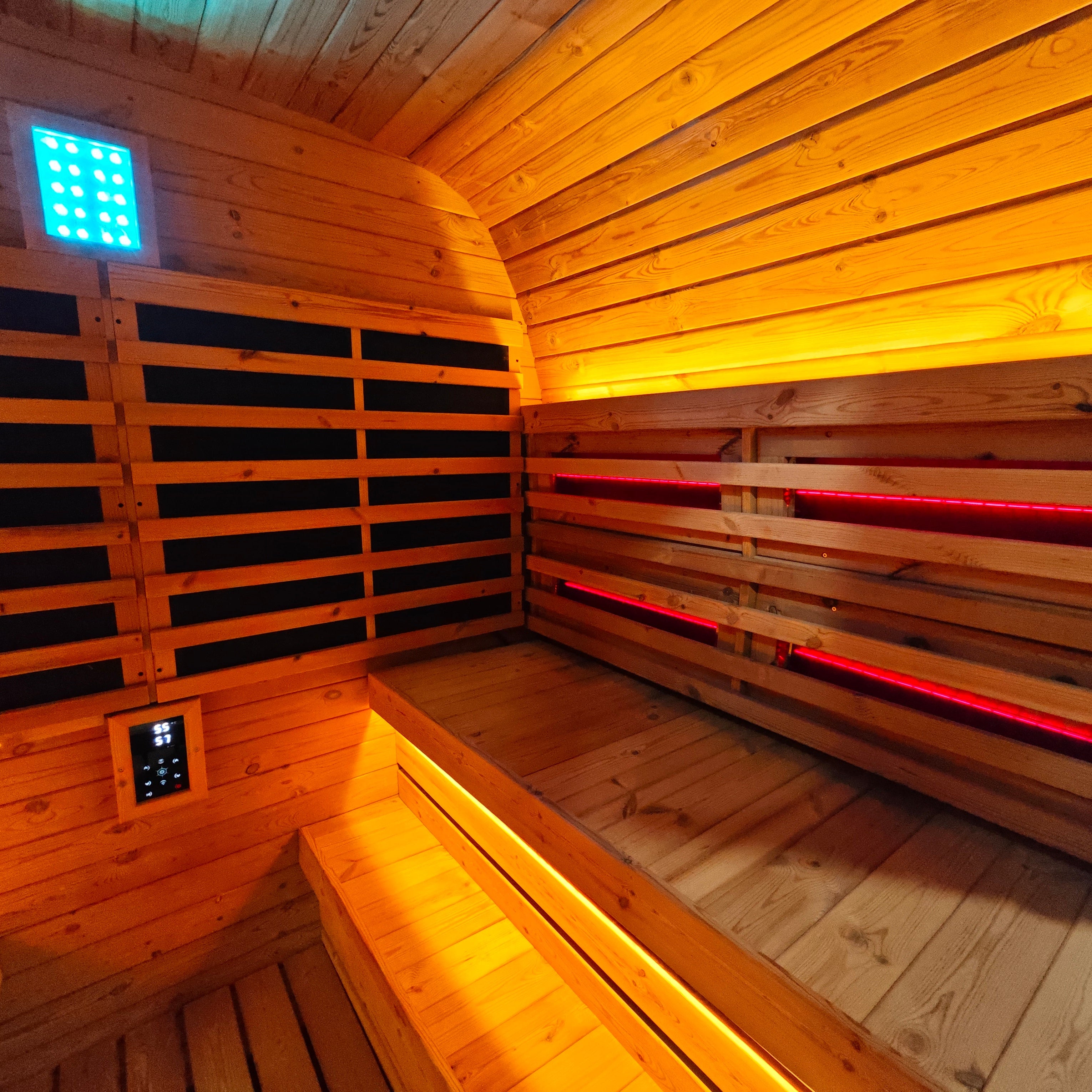 SPECTRA 8 - 8 Person Outdoor Infrared Sauna