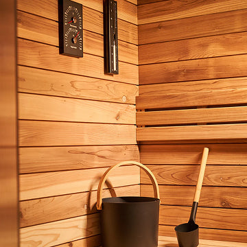 Vikara Hut 3 Person Outdoor Traditional Sauna