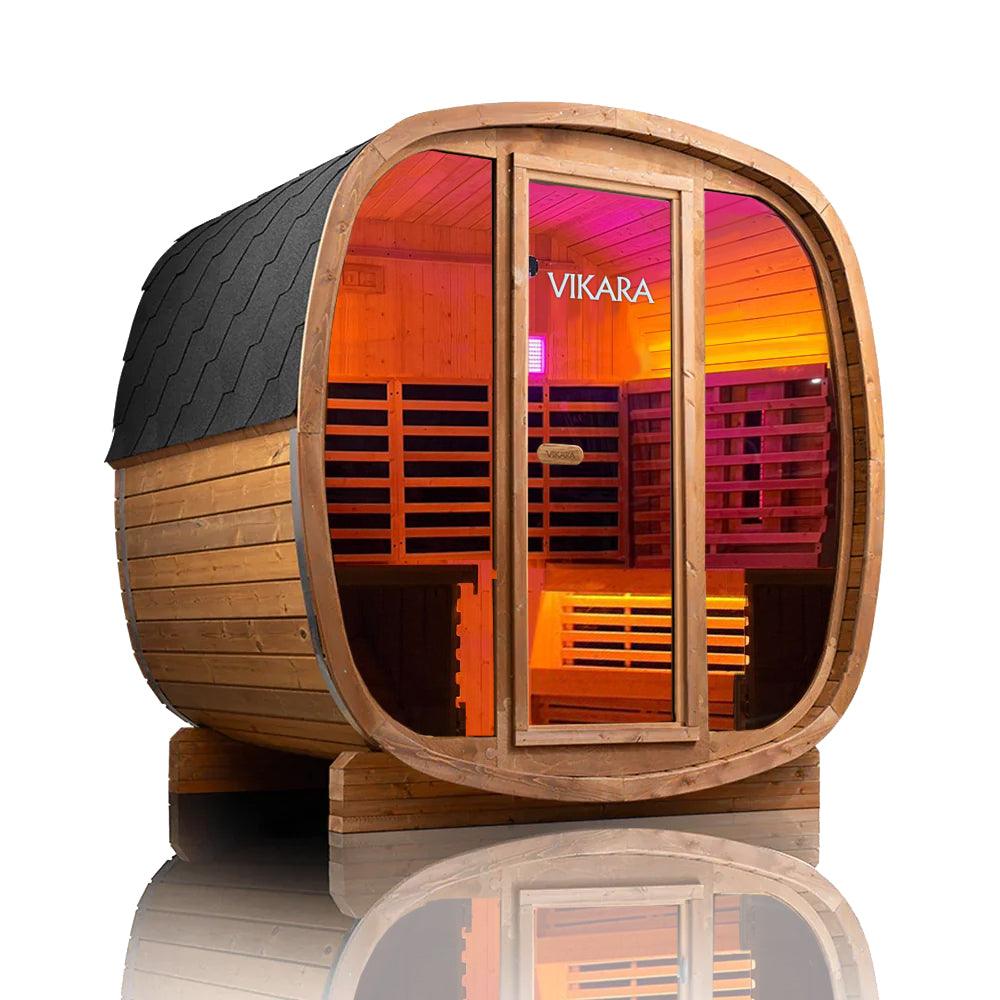 SPECTRA 4 - 4 PERSON OUTDOOR INFRARED SAUNA