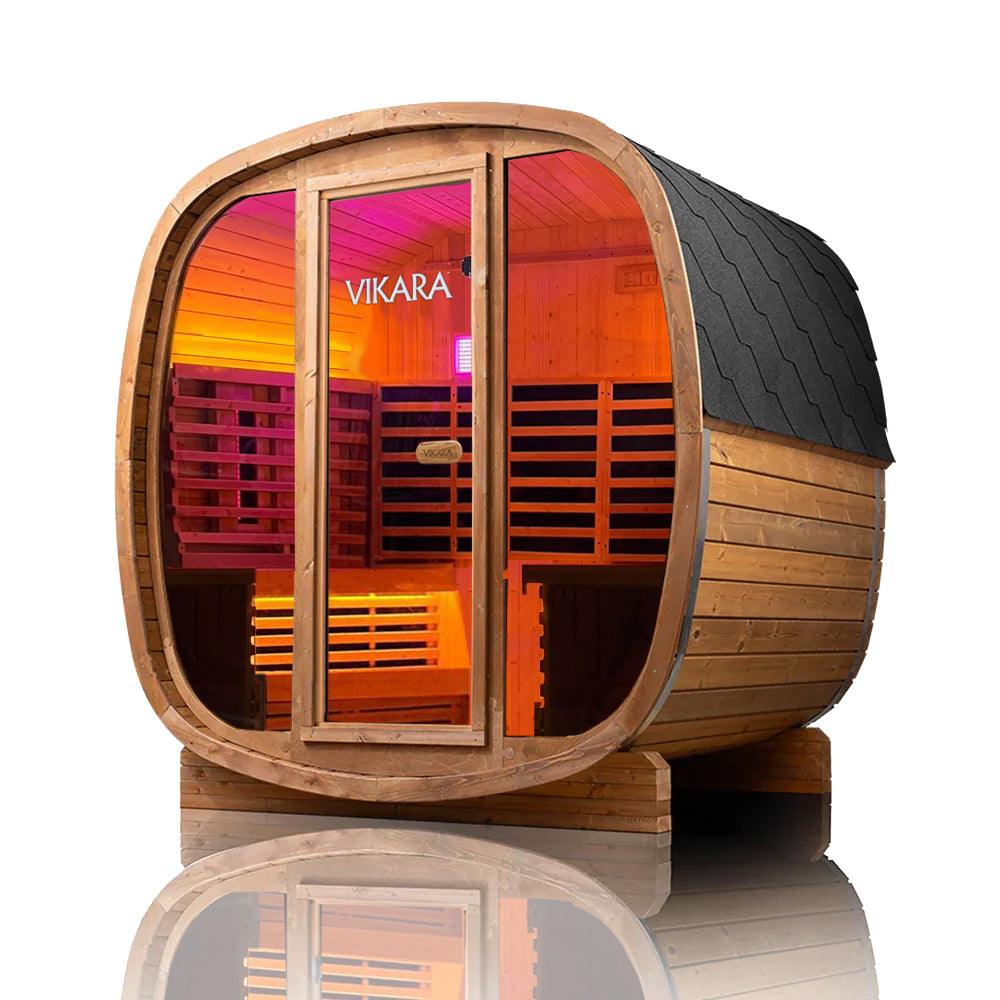 SPECTRA 4 - 4 PERSON OUTDOOR INFRARED SAUNA