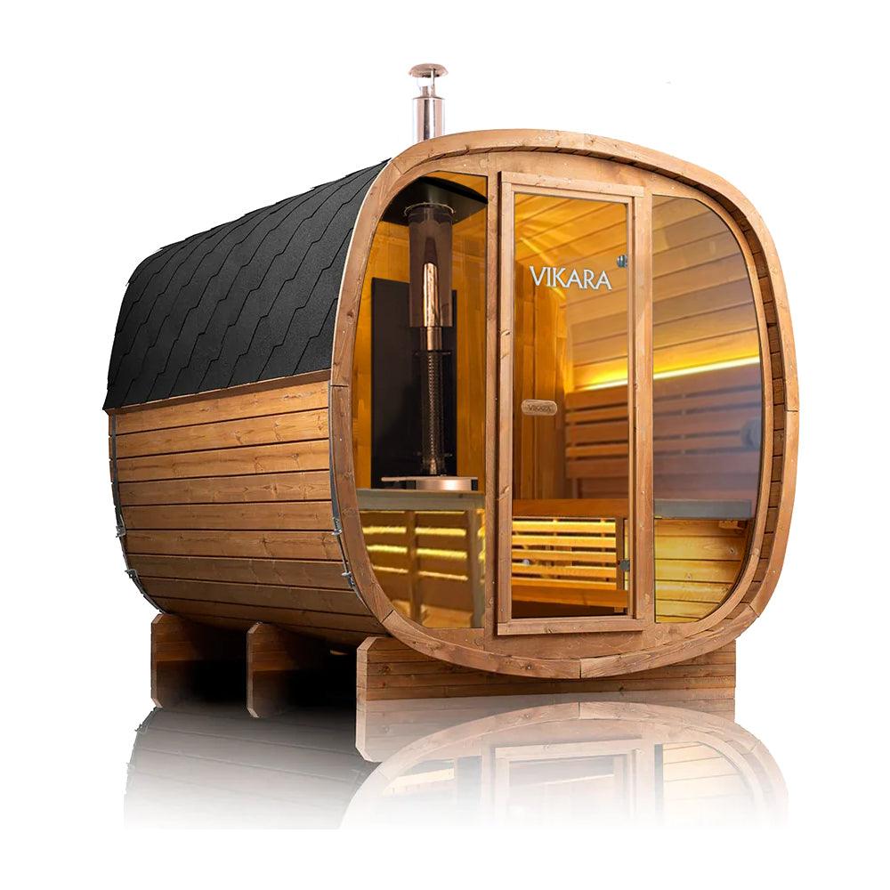 FORGE 8 - 8 PERSON OUTDOOR WOODFIRED SAUNA