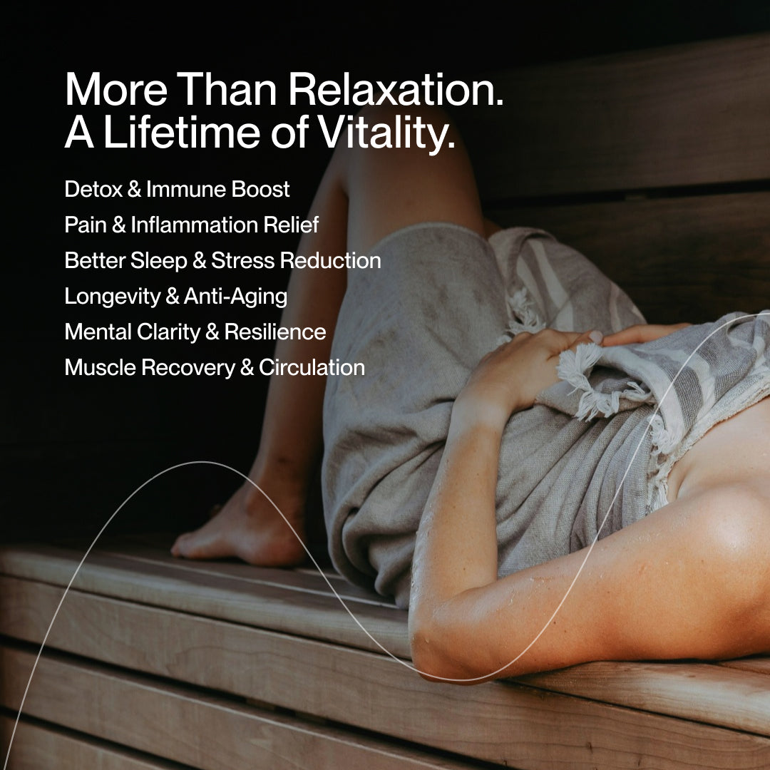 Vikara Hut 3 Person Outdoor Traditional Sauna