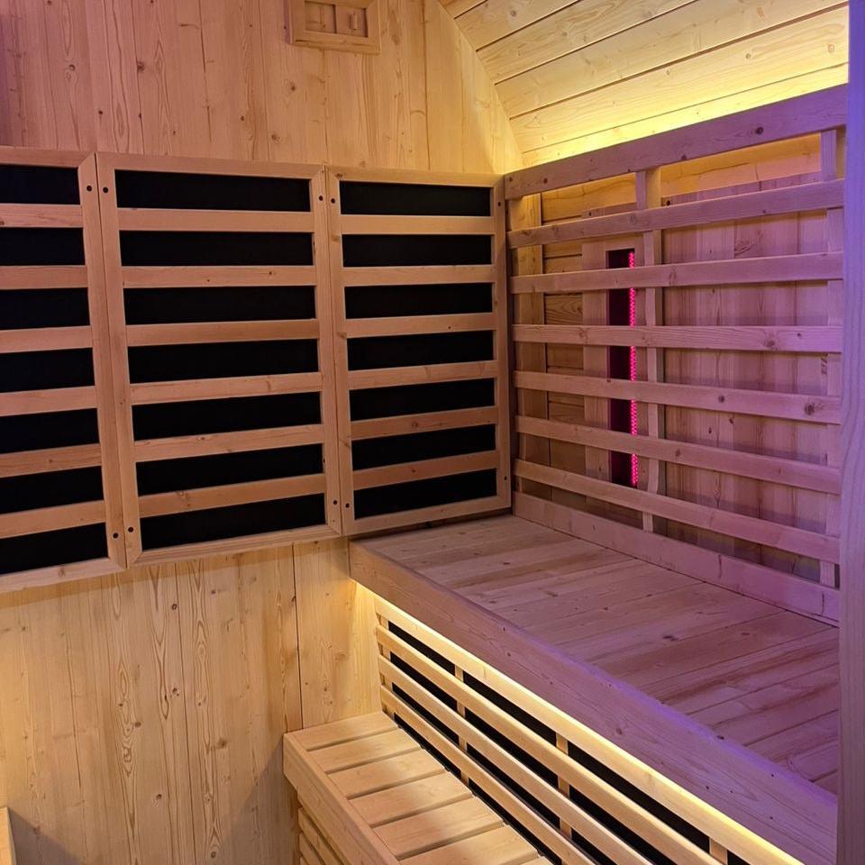 SPECTRA 4 - 4 PERSON OUTDOOR INFRARED SAUNA