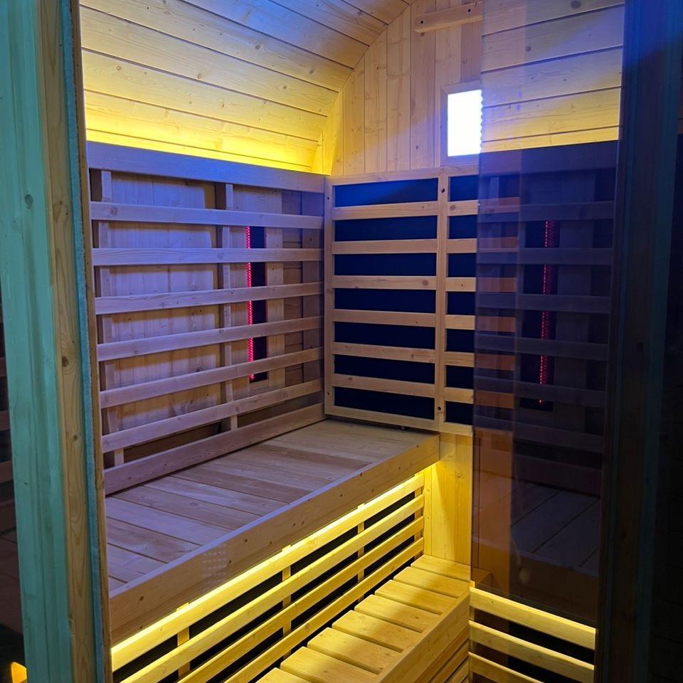 SPECTRA 4 - 4 PERSON OUTDOOR INFRARED SAUNA